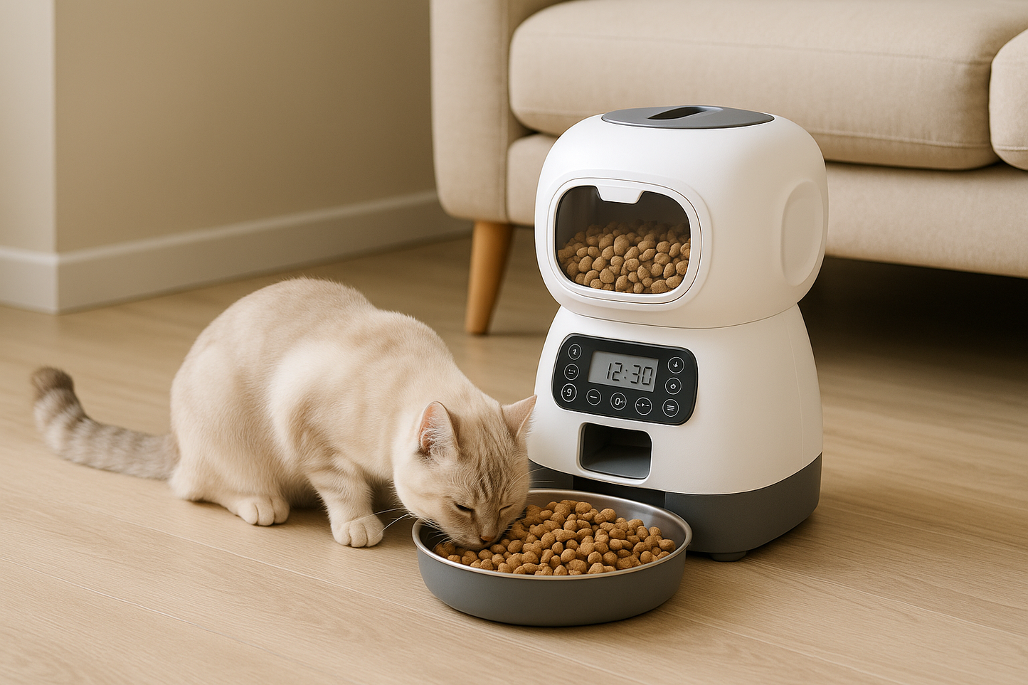 RutiPet – El dispensador automático que cuida la salud de tu mascota por ti, sin apps, sin enredos, solo amor y precisión.