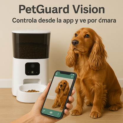 PetGuard Visión – Vigila y alimenta sin estar ahí